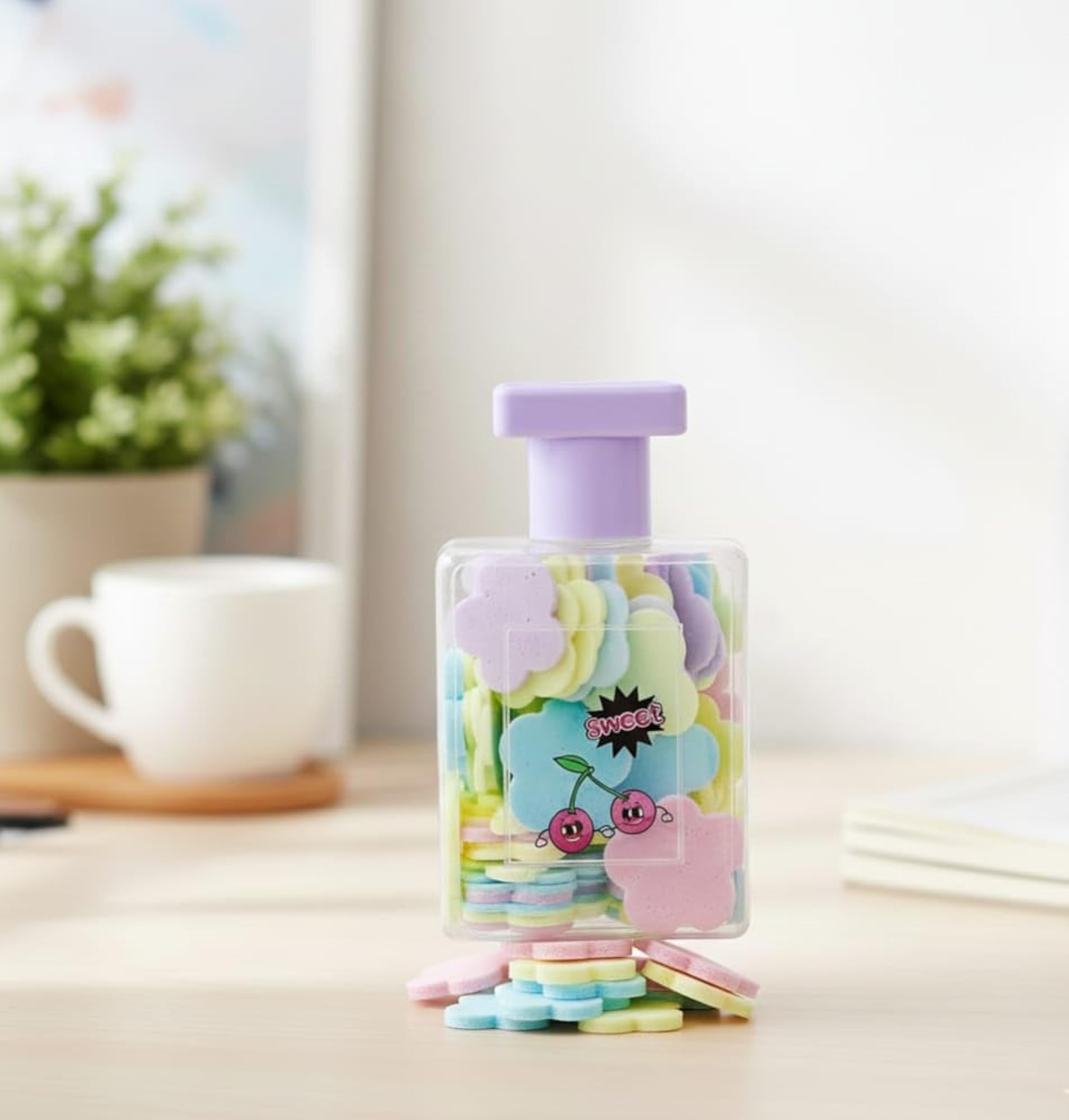 Mini Paper Soap Bottle, Portable Hand Wash Sheets